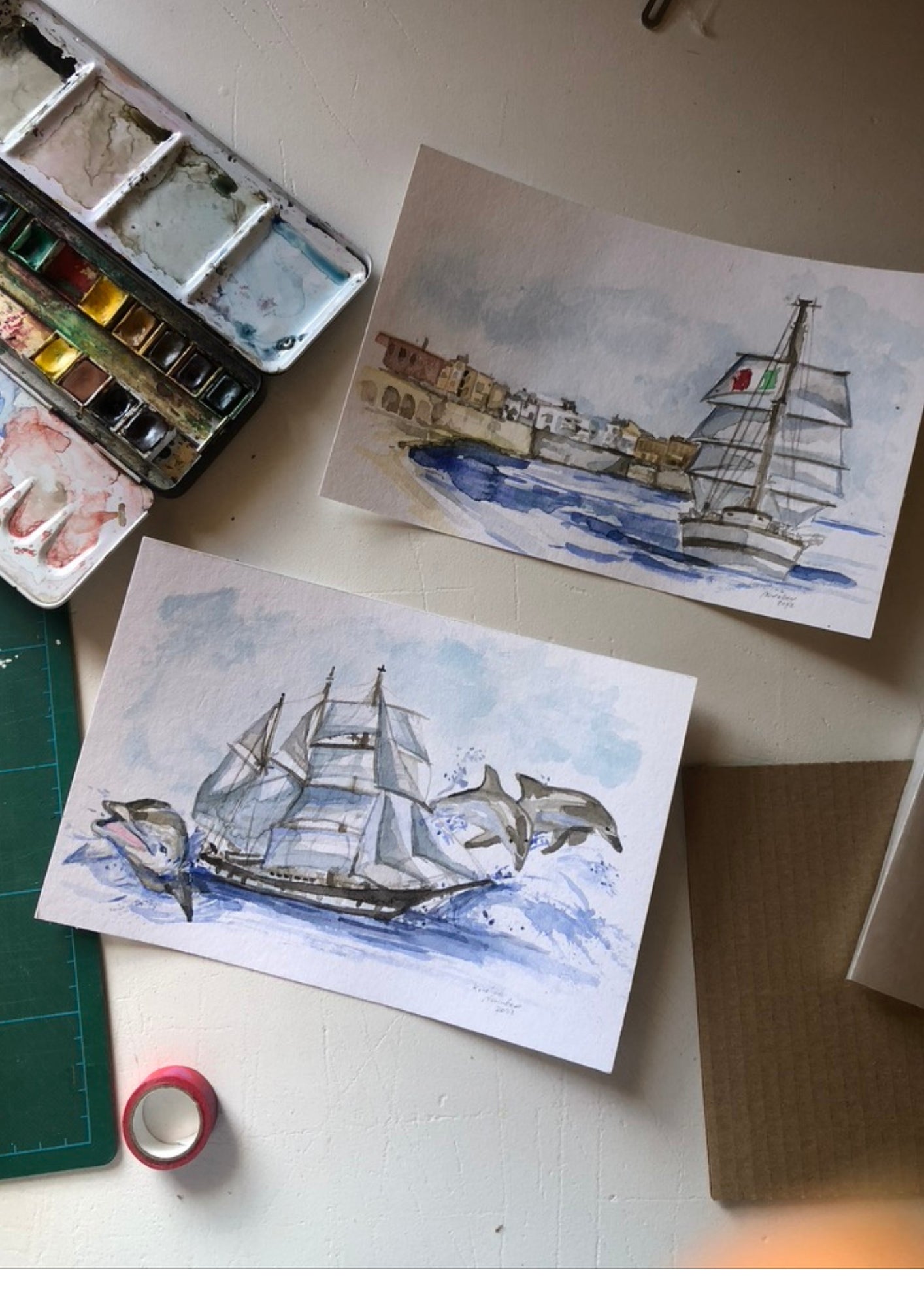 Ritratto ad Acquerello Personalizzato | Custom Watercolor Portrait – Arte Unica e Intima